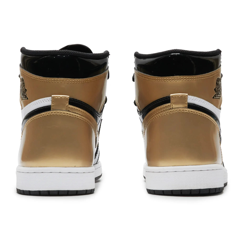 Preloved - Air Jordan 1 Retro High NRG Patent Gold Toe Sneakers