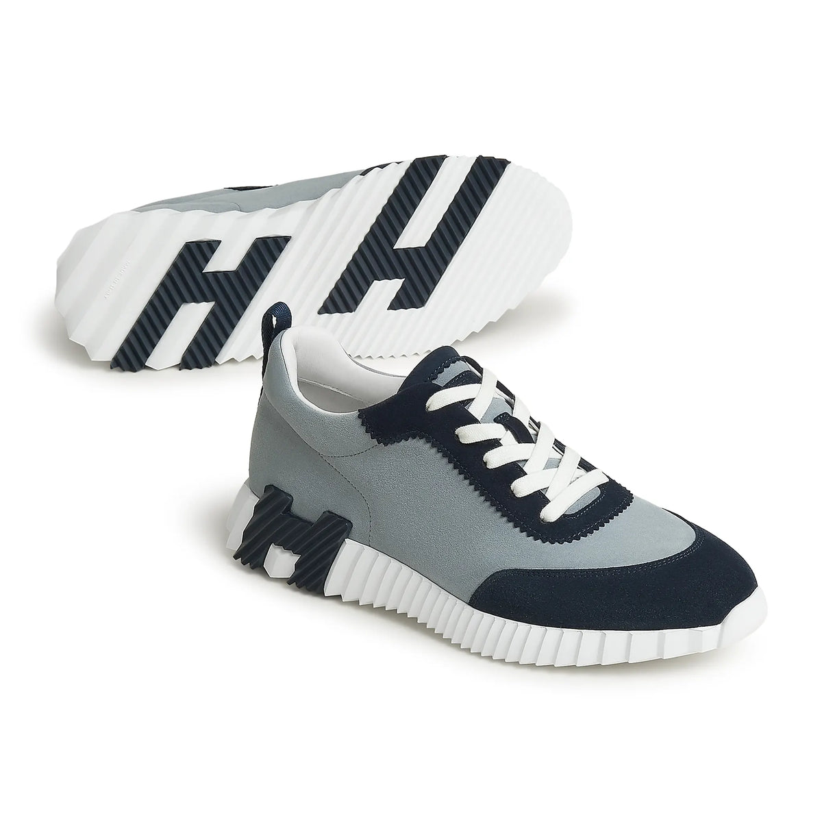 Hermes Paris Bouncing Sneaker Bleu Galet Marine