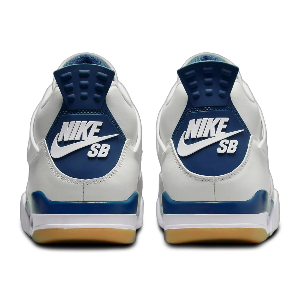 Nike SB x Air Jordan 4 White Navy Sneakers