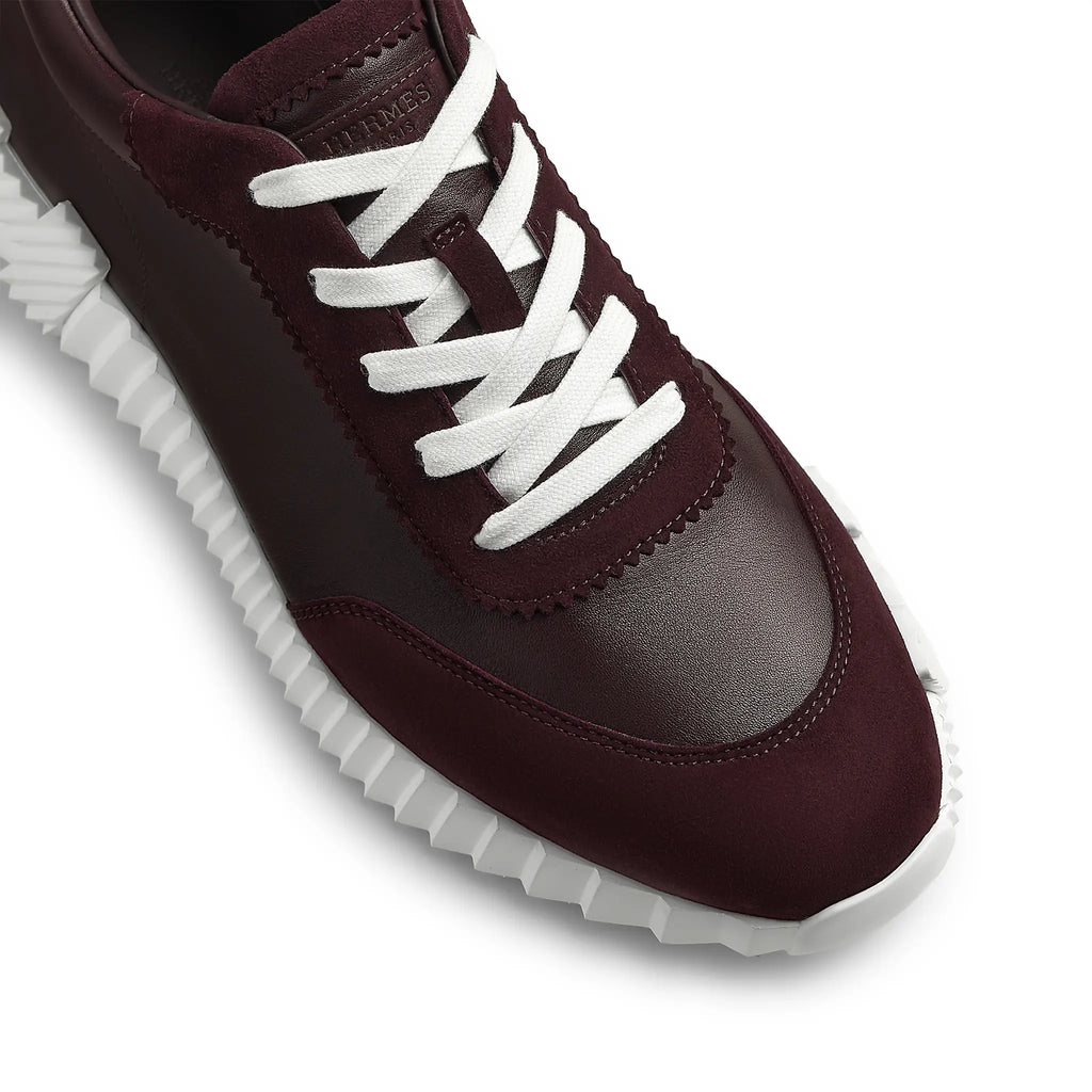 Hermes Paris Bouncing Sneaker Bordeaux
