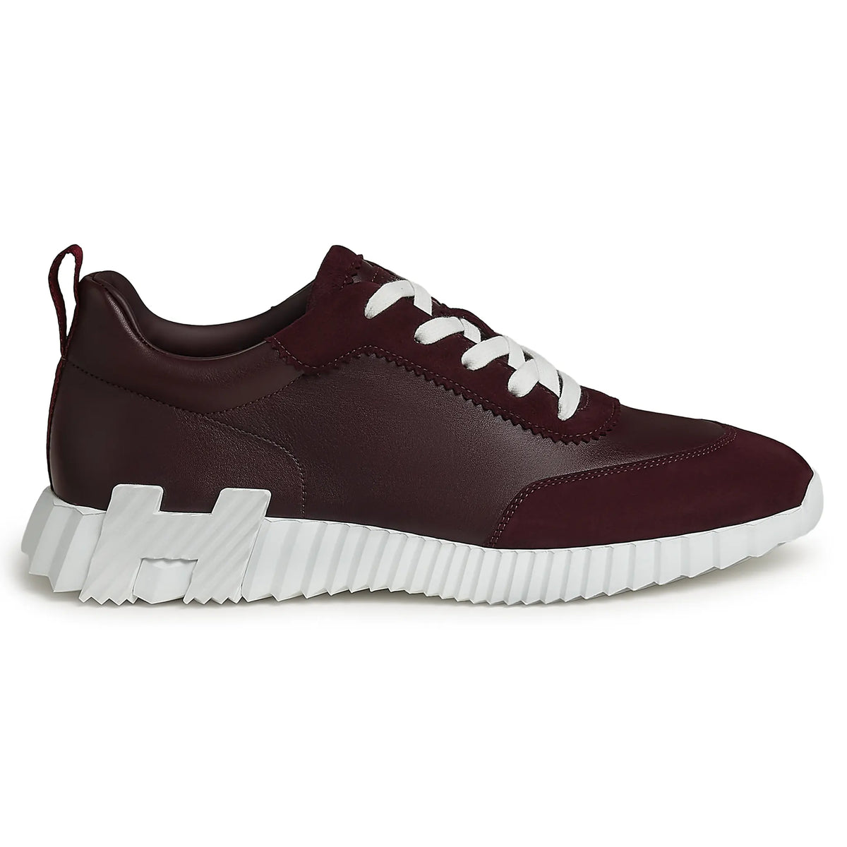 Hermes Paris Bouncing Sneaker Bordeaux