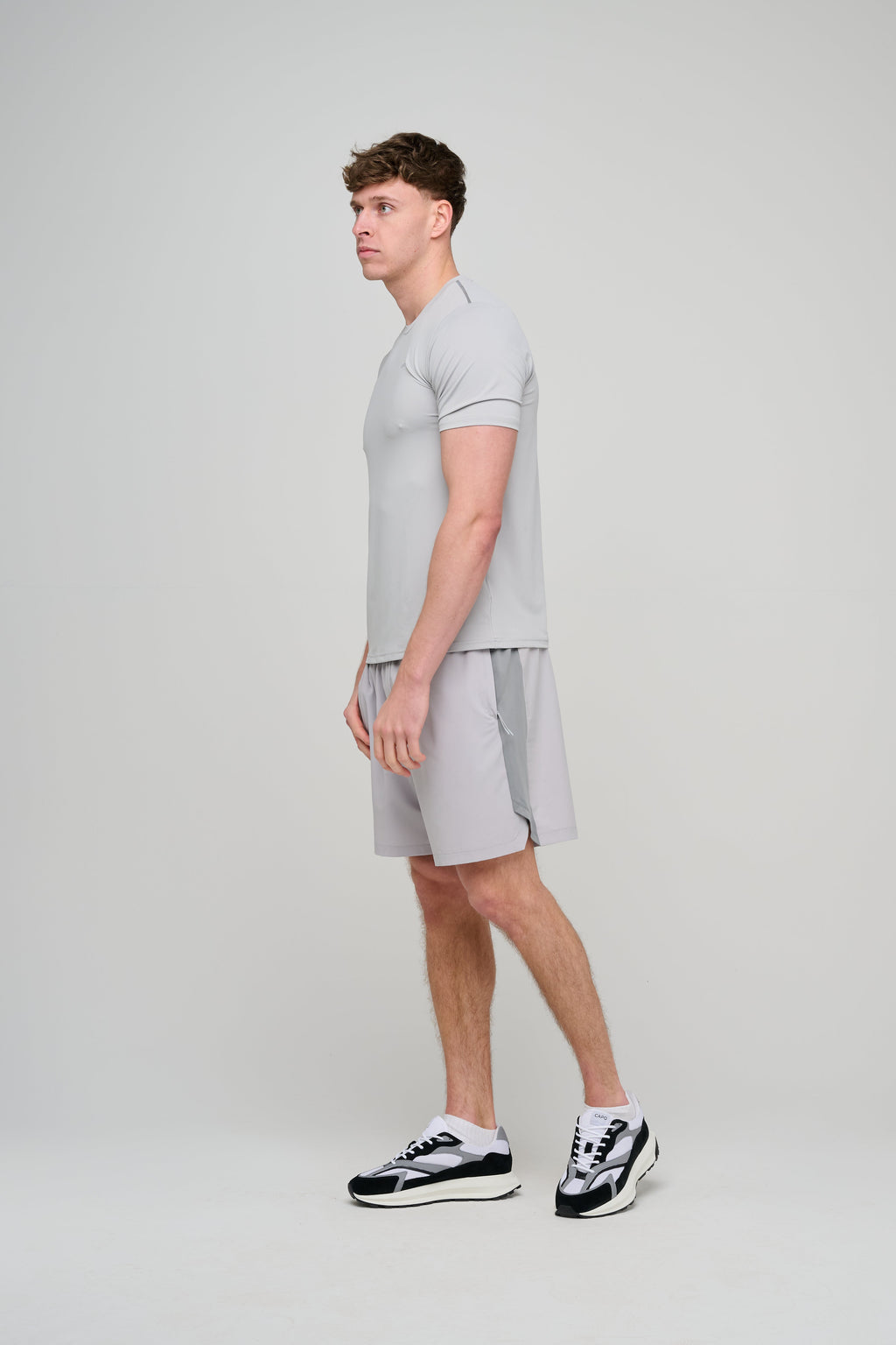 CAPO Active Performance Light Grey Shorts