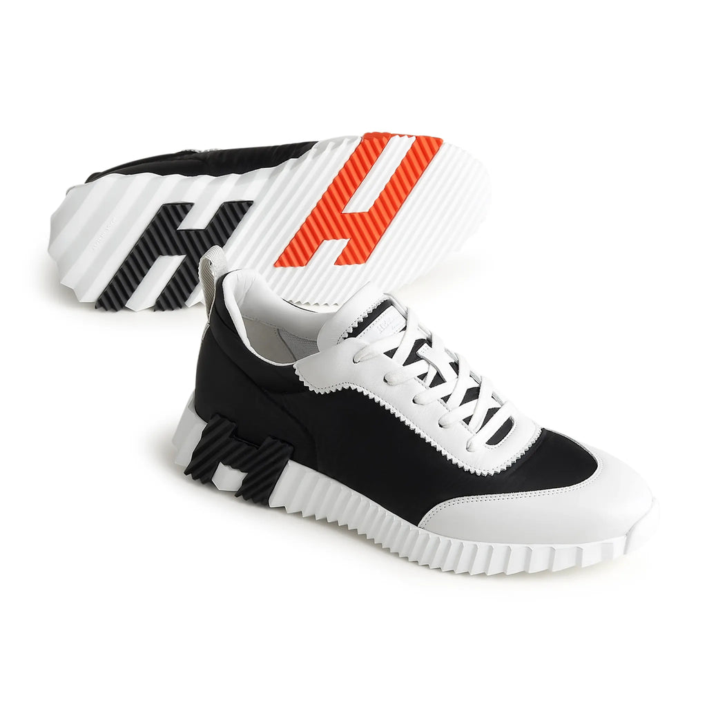 Hermes Paris Hermès Paris Ripstop Bouncing Sneaker Black White
