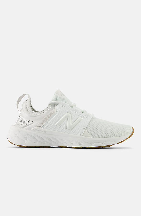 New Balance Women's Fresh Foam X Cruz v3 Shoes - White/Gum 020