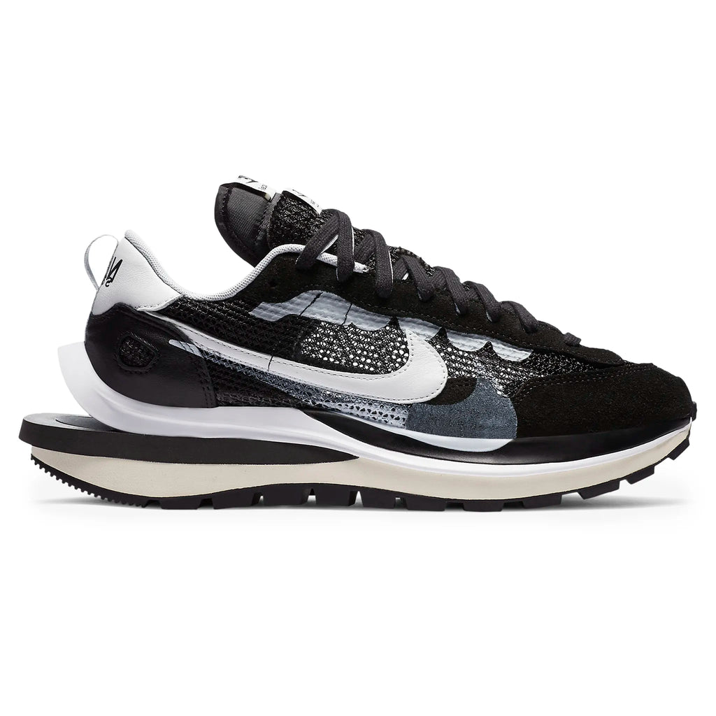 Nike x Sacai Vaporwaffle Black White Sneakers
