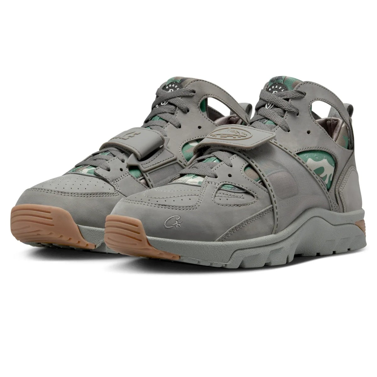 Corteiz x Nike Air Huarache Gully Grey Sneakers